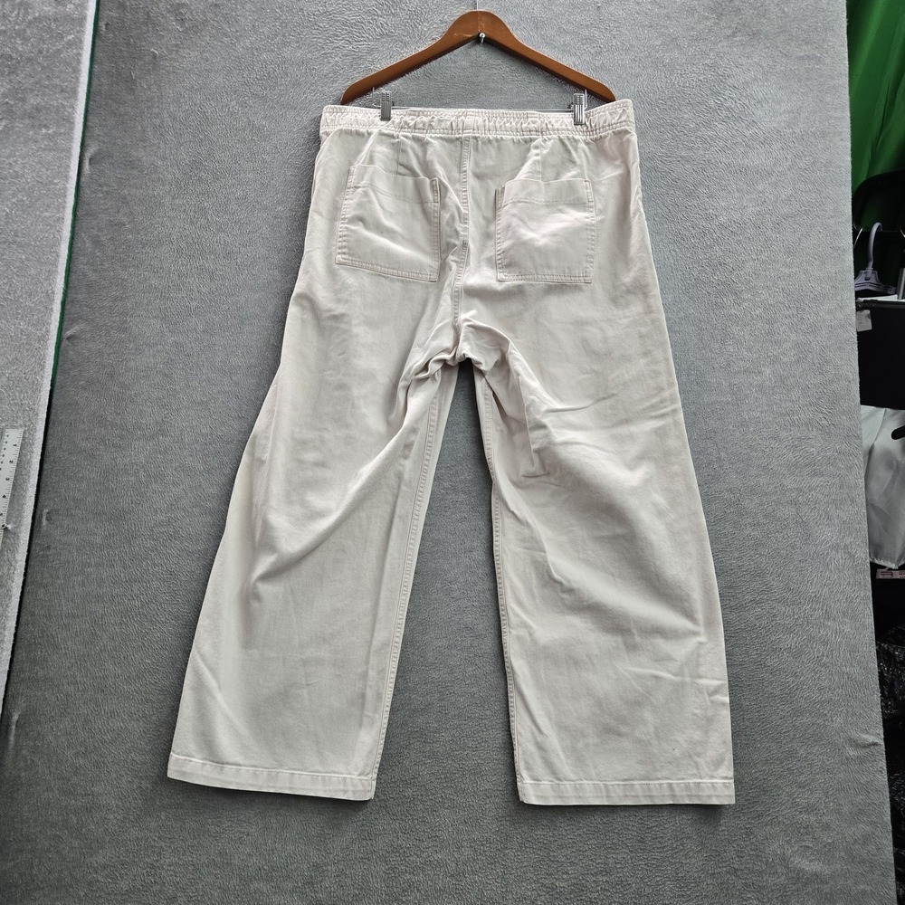GAP Women Jeans XL Light Pink Denim Wide-Leg High Rise Relaxed - Picture 10 of 11